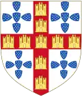 Arms of Afonso Sanches, Lord of Albuquerque