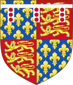 Arms of Edmund of Langley, 1st Duke of York