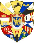 Arms of Joseph Bonaparte as King of Naples