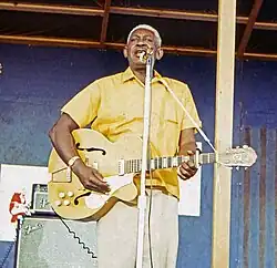 Crudup at the 1969 Ann Arbor Blues Festival