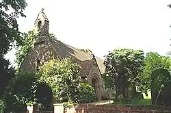 Askham Richard, St Mary's Church; the cricketer Archibald Fargus was vicar here in 1913.