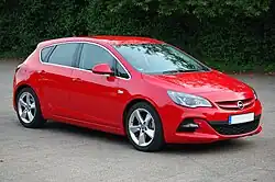 Opel Astra J BiTurbo (since 2012)