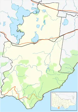 Forrest is located in Colac Otway Shire