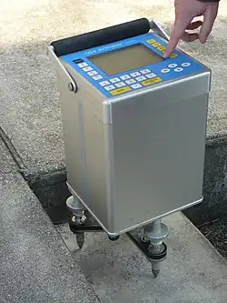 Image 24A relative gravimeter (from Geodesy)