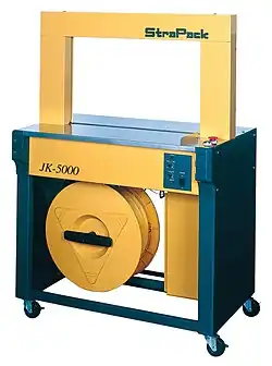 Example, automatic strapping machine