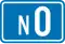 N0 road sign