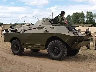 Soviet BRDM-2 amphibious scout car