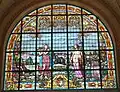 Stained glass in the baths