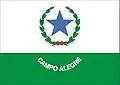 Flag of Campo Alegre, Santa Catarina