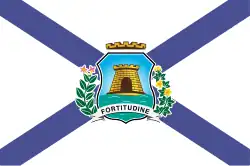 Flag of Fortaleza, Brazil