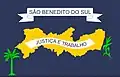 Flag of São Benedito do Sul