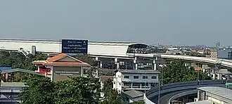 Bang Wa depot. The only depot on the Silom Line