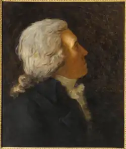 Sketch for Barère’s face