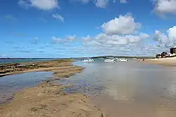 Beach in Barra de São Miguel