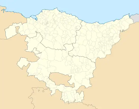 Irun is located in the Basque Country
