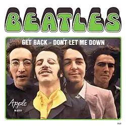 Picture sleeve for 1969 UK and Scandinavian release