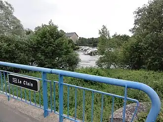 The Clain river, in Beaumont