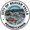 Official seal of Beaver Falls, Pennsylvania