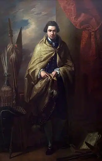 Portrait of Joseph Banks, 1772