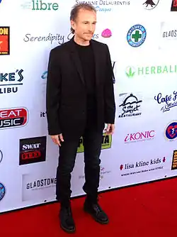 Hester receiving 2013 Lifetime Achievement Award at Pepperdine University