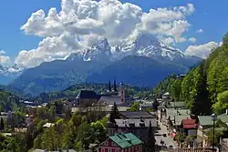 The Watzmann from Berchtesgaden