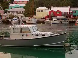 Buildings in Flatts Village, Bermuda