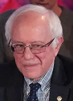 Sanders during the forum