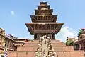 Wide view of Nyatapola Temple