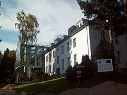 A photo of KANS' academic library