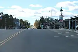 Downtown Birchwood on WIS48