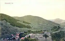 Bird's-eye view of Pittsfield c. 1910