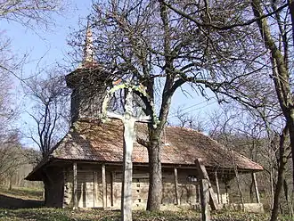 Wooden church in Chesău