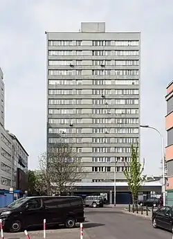 Building hosting the embassy of Peru in Warsaw