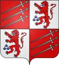 Poot family quartered with the arms of the Struelens family
