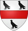 Coat of arms of Lussan