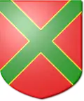 Escutcheon of the Andrews Baronets of Doddington