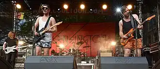 Kensington performing in 2015