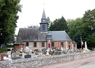 The church in Bois-Héroult