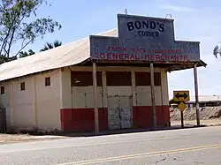 An abandoned building in Bond's Corner