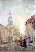 Bonsecours Church and Market, 1913