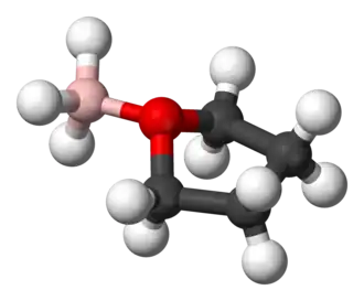 Lewis adduct between BH3 and THF