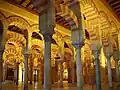 Prayer hall of the Great Mosque of Córdoba, Spain (late 8th century)