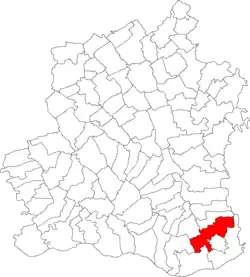 Location in Teleorman County