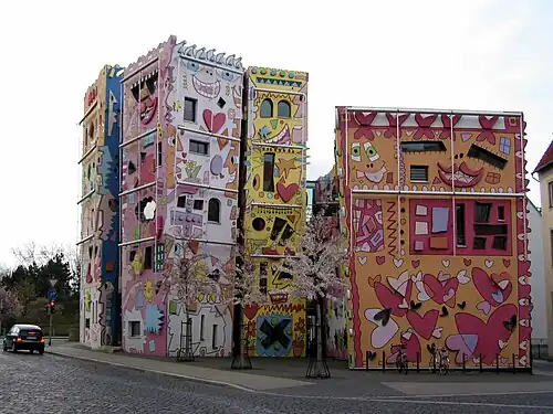The "Happy Rizzi House" in Braunschweig, Germany.