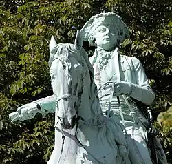 Equestrian of Karl Wilhelm Ferdinand, Duke of Brunswick-Luneburg in Braunschweig