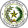Official seal of Brazoria County