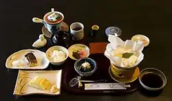 Image 67Traditional breakfast at a ryokan (from Culture of Japan)