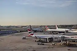 British Airways aircraft at JFK
