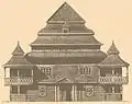 Wooden synagogue before 1906.