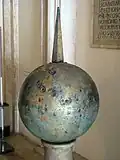 Bronze globe and spike from the top of the obelisk, now in the Capitoline Museums